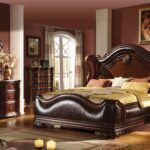 BELLA KING 5 PC BEDROOM SET IN WALNUT