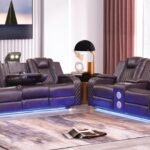 BENZ 2 PC LIVING ROOM SET IN BROWN