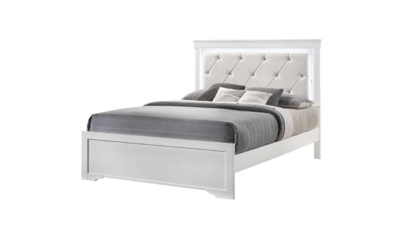 BROOKLYN KING BED WHITE