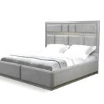 DA VINCI KING BED WHITE