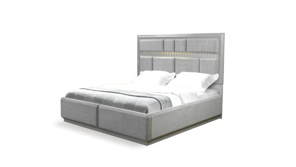 DA VINCI KING BED WHITE