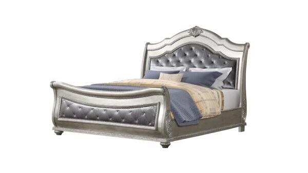 DESTINY KING BED SILVER