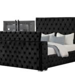 ENCORE KING BED BLACK