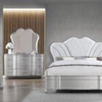 EROS KING 5PC BEDROOM SET SILVER