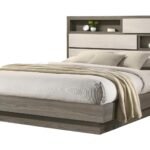 GEM KING BED IN GRAY