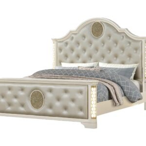 JASMINE KING BED BEIGE