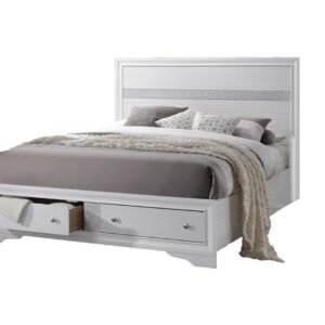 MATRIX KING BED WHITE