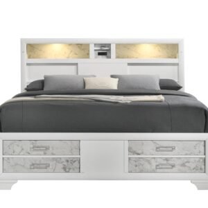 SOUL KING BED WHITE