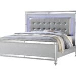 STERLING KING BED SILVER