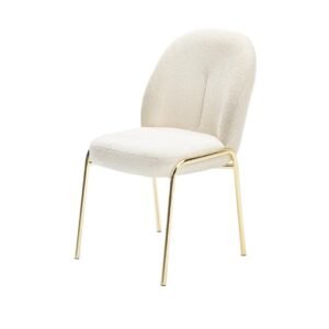 TOPAZ GOLD LEGS BEIGE - 2 CHAIRS PER BOX