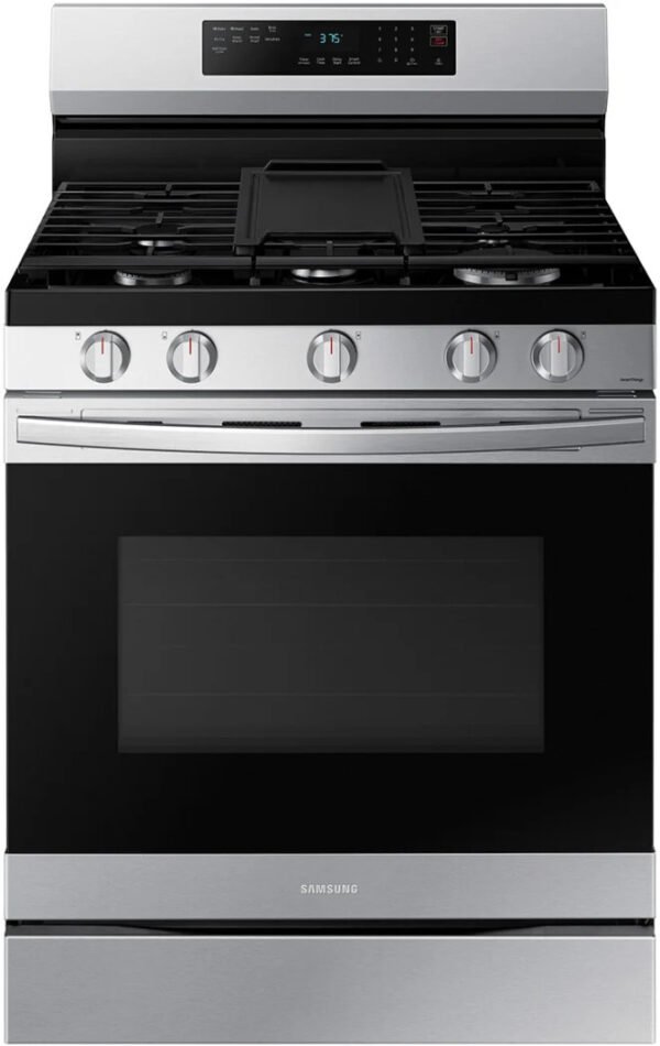 Samsung 6.0 cu. ft. Smart Freestanding Gas Range with No Pre-heat Air Fry & Convection