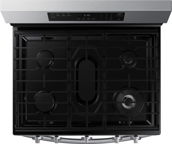 Samsung 6.0 cu. ft. Smart Freestanding Gas Range with No Pre-heat Air Fry & Convection