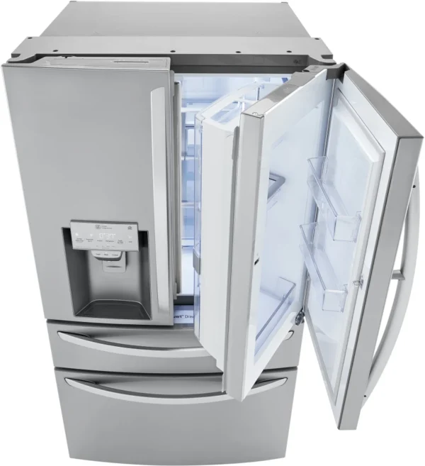 LG 23 cu. ft. Counter-Depth French Door Refrigerator with Craft Ice Maker