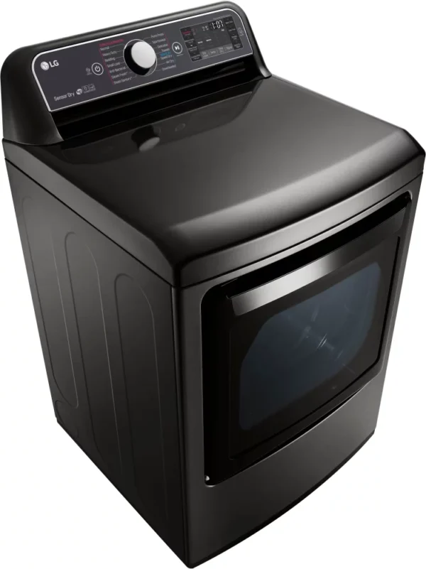 LG 7.3 cu. ft. Ultra Large Capacity TurboSteam Electric Dryer with EasyLoad Door