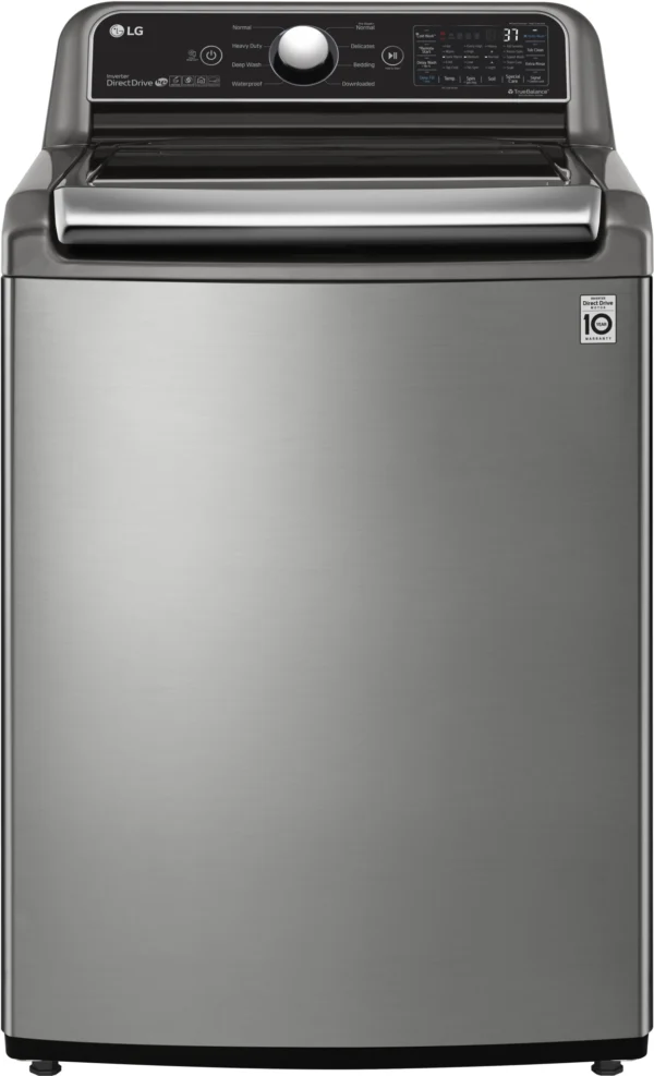 LG 4.8 cu. ft. Mega Capacity Smart Wi-Fi Enabled Top Load Washer with Agitator and TurboWash3D  Technology