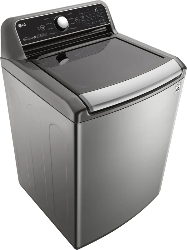 LG 4.8 cu. ft. Mega Capacity Smart Wi-Fi Enabled Top Load Washer with Agitator and TurboWash3D  Technology