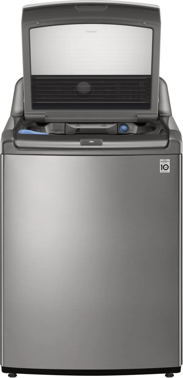 LG 4.8 cu. ft. Mega Capacity Smart Wi-Fi Enabled Top Load Washer with Agitator and TurboWash3D  Technology