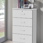 SNOW WHITE 4-DRAWER CHEST