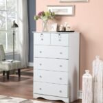 CLASSIC WHITE 6-DRAWER BEDROOM CHEST