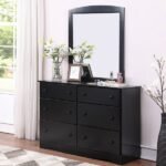 MODERN BLACK DRESSER SET