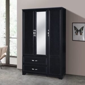 ONYX TRIO 3-DOOR 2-DRAWER WARDROBE