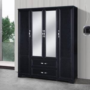 ONYX GRANDEUR 4-DOOR 2-DRAWER WARDROBE