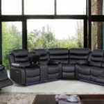 LUXURY LED LEATHER SECTIONAL
