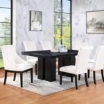 TABLE & 4 CHAIRS - A stylish