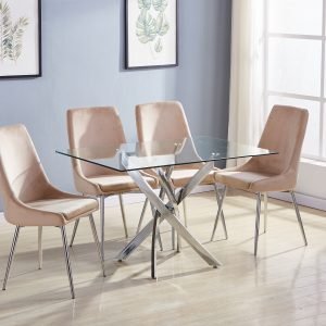 Luxury Heritage Dining Set -TABLE & 4 CHAIRS