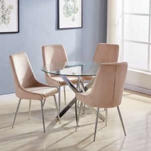 Pure Comfort Dining Collection - TABLE & 4 CHAIRS