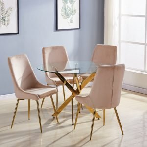 Luxury Heritage Dining Set - TABLE & 4 CHAIRS