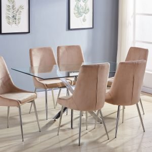 Pure Comfort Dining Collection - TABLE & 4 CHAIRS