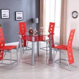 Classic Oak Dining Experience - TABLE & 4 CHAIRS