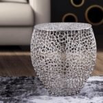 ET3403-18 SIDE TABLE SILVER