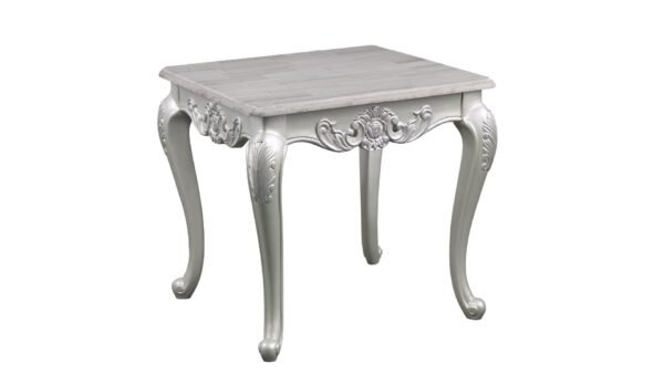 MELROSE END TABLE CHAMPAGNE
