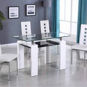 Urban Loft Dining Experience - TABLE & 4 CHAIRS